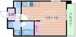 プロスパー江坂479の物件間取画像